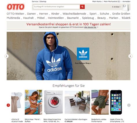 otto versand online shop deutschland damen|More.